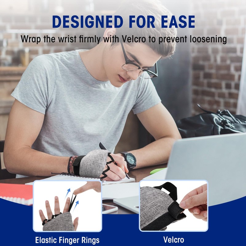 Zipcase Weighted Gloves for Tremors to Provide Hand Stability and