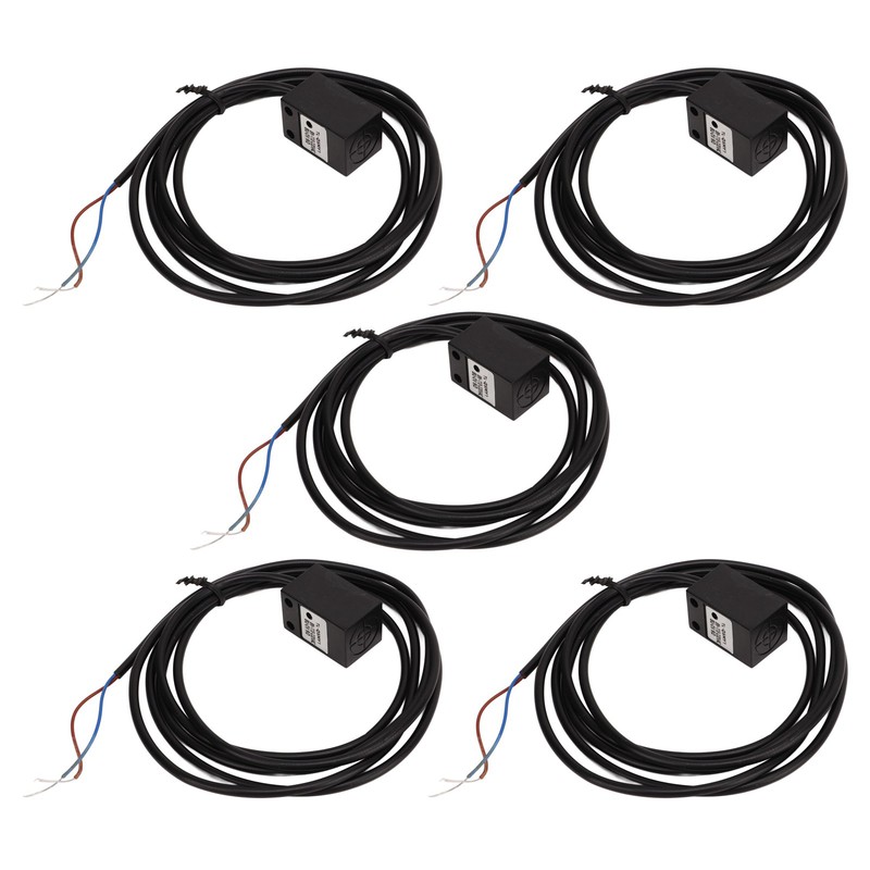 5Pcs Inductive Proximity Switch 5mm Distance IP68 Normally Open 2
