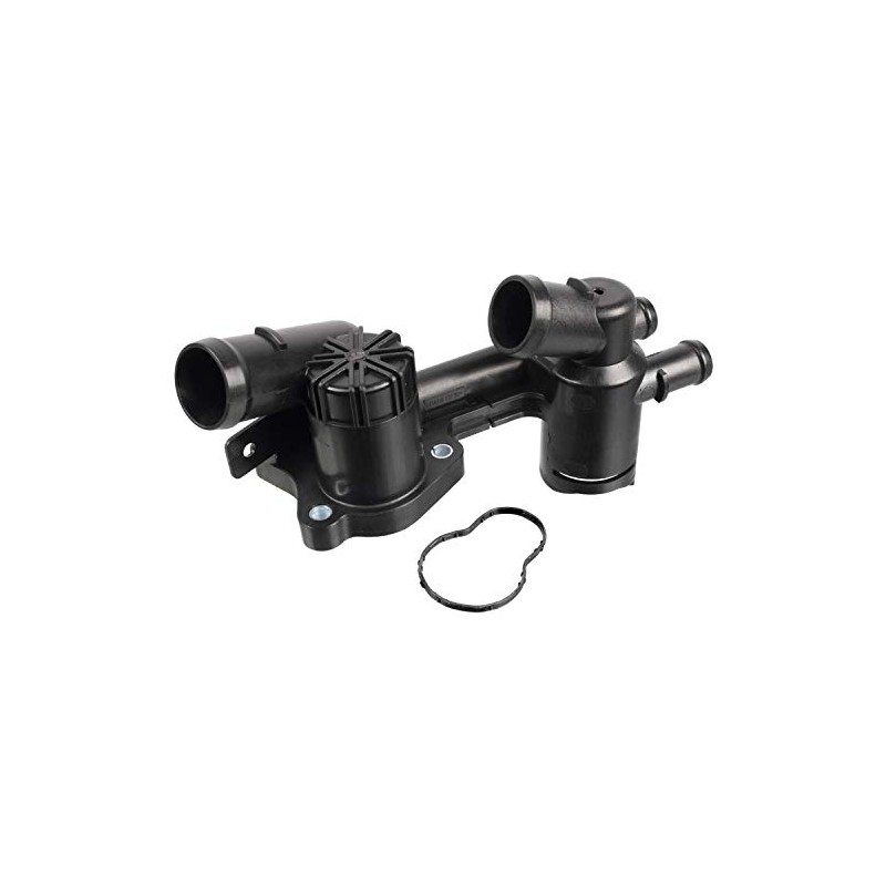 febi bilstein 171228 Thermostat with Housing, Gasket and Temperature Switch,