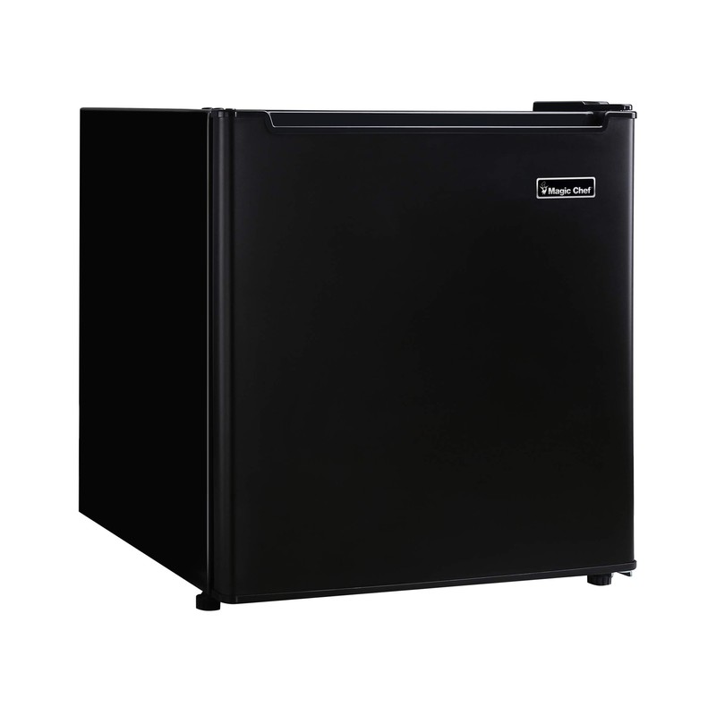 1.7 Cu. Ft. Mini Refrigerator with Chiller Compartment in Black