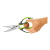 genialo Multifunctional Food Scissors, Kitchen Scissors with Non-Slip Handle, Dishwasher