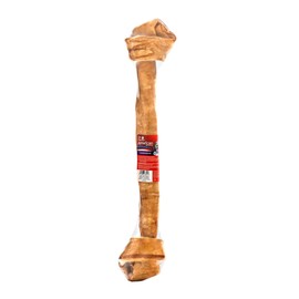 Pet Factory Pet Factory American Beefhide 21" Knotted Bone Dog Chew Treat - Chicken Flavor, 1 Count/1 Pack