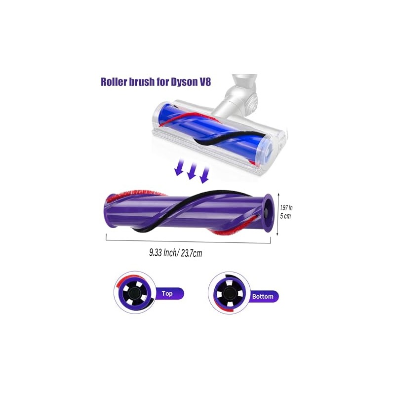 V8 Replacement Parts for Dyson V8 Animal Cordless Vacuum Roller