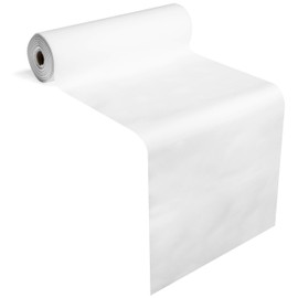 AH American Homestead Paper Dining Table Runner for Party 78 ft = 20 Perforated Table Runners 16” x 48”- Strong, Absorbent, Disposable Linen-Like Table Cover Roll (White)