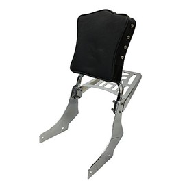 Studded - Sissy Bar Backrest & Luggage Rack for 95+ Honda Shadow VT Ace/Sabre VT1100 C2