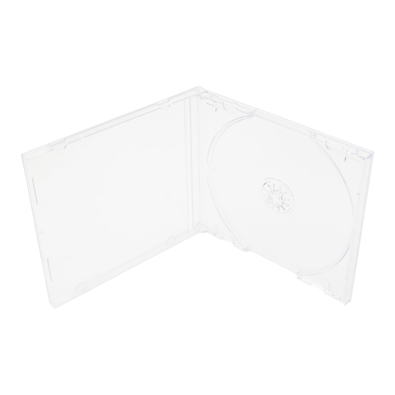 0.4 inch (10 mm) Thick CD Jewel Case, Stores 1,