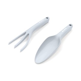 Cell Fast Pastel Small Garden Hand Tool Set Trowel Garden Fork, sky blue