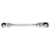Tone HPRMFW-1214 Double Neck Swing Ratchet Glasses Wrench Double Sided