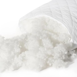 Creato Soft Flocks Filling 900 g White 0.9 kg Washable up to 90 °C Odourless and Dust-Free Great for Stuffing Cuddly Toys