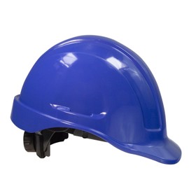 JORESTECH Safety Hard Hat Blue HDPE Cap Style Helmet with 4-Point Adjustable Ratchet Suspension For Work, Home, and General Headwear Protection ANSI Z89.1-14 Compliant HHAT-01