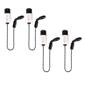 TJR Tackle Pro Ace 4 Bite Indicators Bobbins Short 13cm Chain For Fishing Bite Alarms