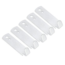 Fafeicy Pack of 5 Fence Wire Twist Tool for T Post Clips, Steel Barb Fencing Agriculture Liche Repair Hardware, Fence Wire Tensioning Tool