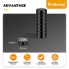 Wukong Small Black Magnets 3mm X 1mm | 100 Pack,