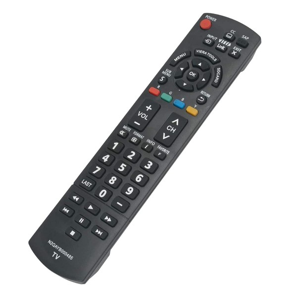 GHUST N2QAYB000485 Remote Control Replacement Universal for Panasonic TV TC-L37D2