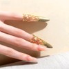 Ouliget Adjustable Fingernails,Middle Ages Court Style Queen Fingernail, Reusable Detachable