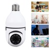 Light Bulb Security Camera Wireless 360 Degree Panoramic View 2