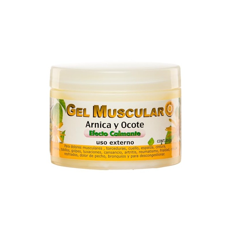 Arnica and Ocote Muscle Gel 350grs.