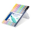 STAEDTLER 362 CSB10 Triplus Textsurfer Highlighter, 1-4mm Line Width -