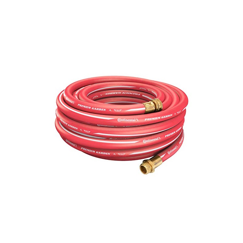 Continental Premium Garden Red Heavy Duty Hot Water Garden Hose,