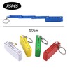 Pack of 5 50 cm mini folding ruler with key