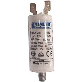 Terminal Capacitor 2.5 µF COMAR