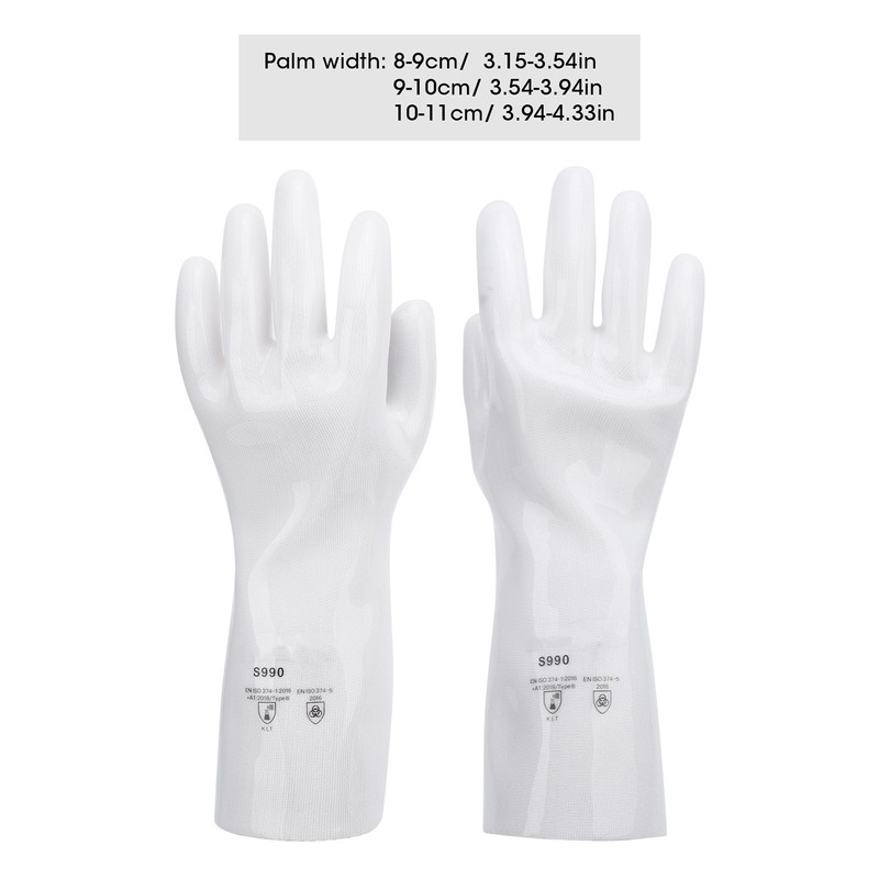 Liquid Silicone Heat Resistant Glove Waterproof Seamless with Insulation Liner
