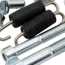 LeoVince Exhaust Bracket Replacement Part Set Exhaust System for Kawasaki Z 800 Year of Manufacture 2016