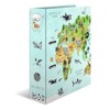 HERMA Lever Arch File Kindergarten Animals with World Map Motif,