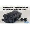 Lido Ram 1" Ball For Yaesu FTM-500 FT-891 FTM-300 FTM-400