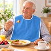 2 Pcs Adult Bibs for Eating – Large Terry Cloth