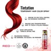 Red by Kiss Tintation Temporary Hair Color Spray 2.82oz, Quick-Dry