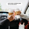 JOLLY PARTY [50 Pack] 16 oz Paper Coffee Cups, Disposable