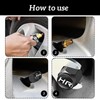 Thoquene Pack of 16 Car Valve Caps with Labelling, Car