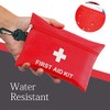 97-Piece Compact Travel First Aid Kit for Emergencies