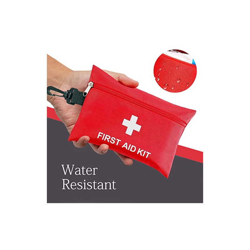 97-Piece Compact Travel First Aid Kit for Emergencies