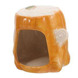 CIYODO Hamster Hideout Ceramic Nest Safe Durable Small Pet Habitat for Guinea Pig Cooling and Sleeping for Exercise and Play Wear Resistant Pet House