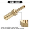 X AUTOHAUX Engine Hose Fitting Connect, 8mm-4mm Universal for Fuel