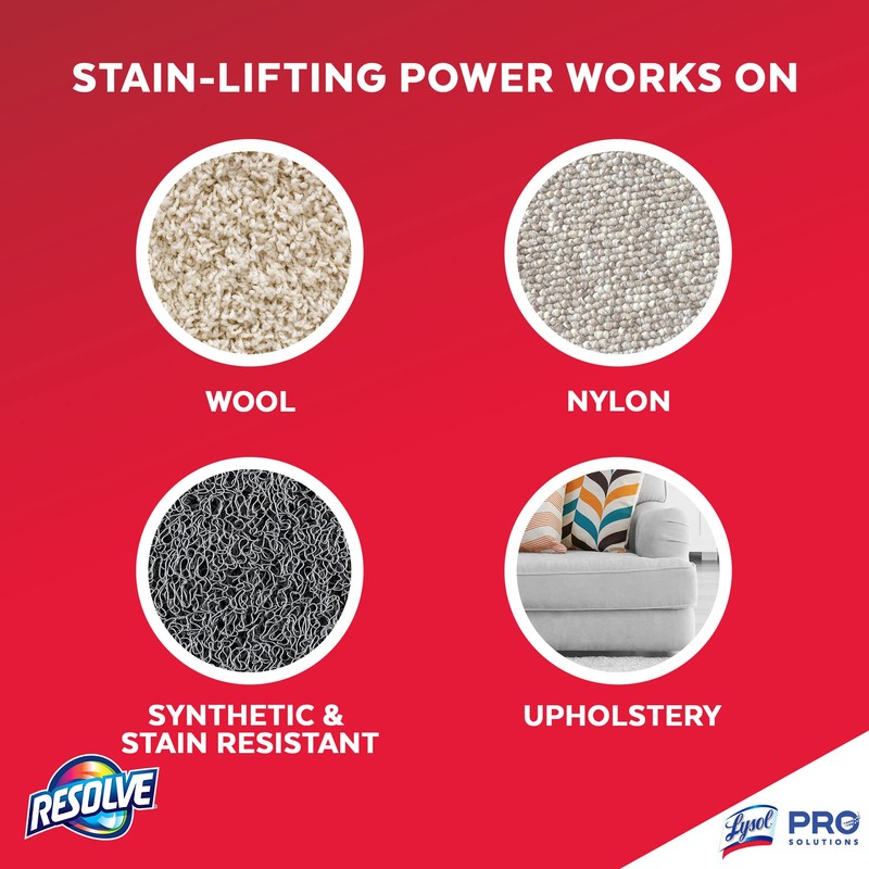 Resolve Professional Strength Spot and Stain Carpet Cleaner, Carpet Cleaner,