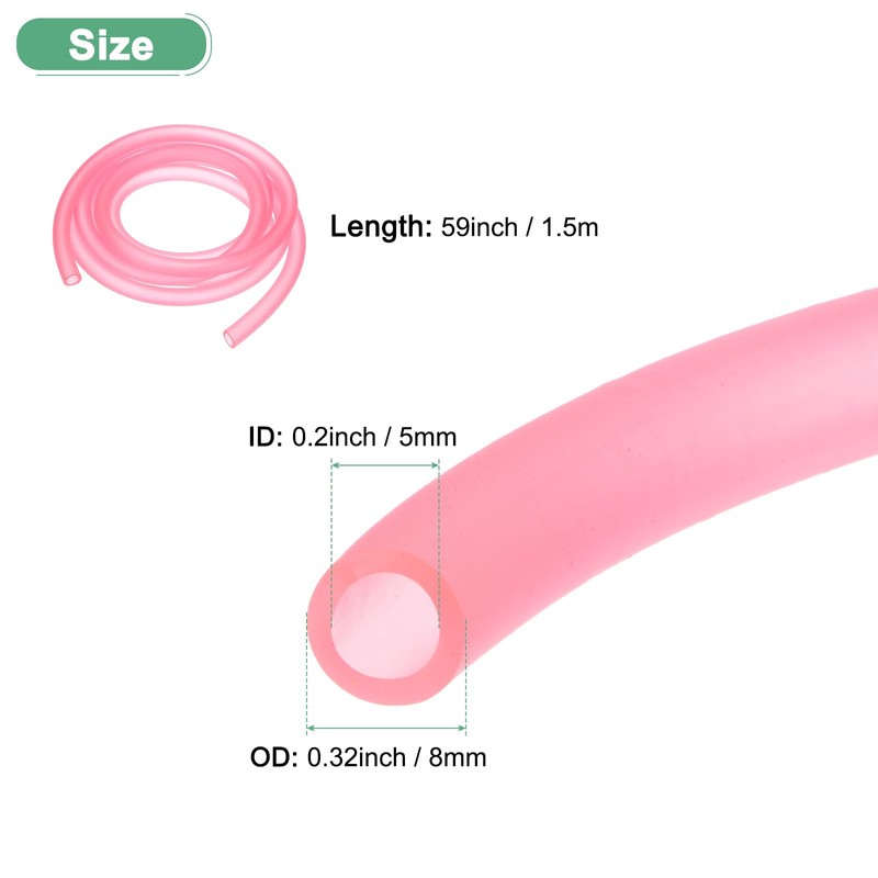 M METERXITY Petrol Fuel Line Hose, 3/16" x 5/16" 4.92