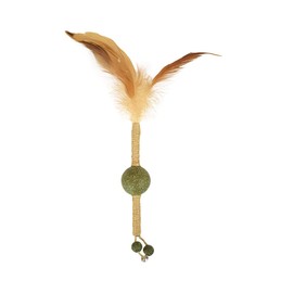 Fancy Pets Juguete para Gatos - Tótem de Matatabi con Catnip y Plumas