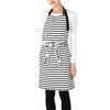Francfranc Franc Logo Full Apron Apron Apron for Women Black