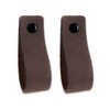 Brute Strength - Leather Handles for Furniture - Suede -