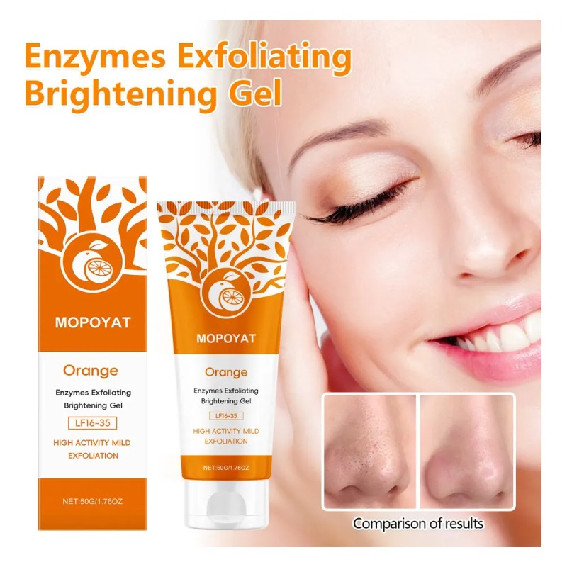 Gel Exfoliante Purificante Orange Enzima Brightening 50g