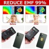 WETBEN EMF Anti-Strahlenschutz-Aufkleber, 24 Karat Gold, Handy-Aufkleber, Schutzblocker für Laptops,