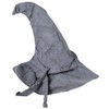 shoperama Witch Hat Suede Look Large Bendable Wizard Hat Merlin