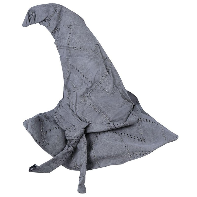 shoperama Witch Hat Suede Look Large Bendable Wizard Hat Merlin