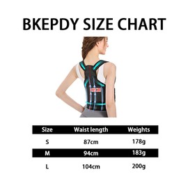 Posture Corrector for Women and Men, Comfortable Posture Corrector, Upper Back Support, Adjustable Back Support for Back, Posture Trainer, Neck and Shoulder