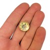 Survival Button Compass | Small, Inexpensive, Air-damped Brass Compasses |