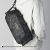 Rhinowalk Bicycle Handlebar Bag Waterproof 12L - Roll-Top Drybag with