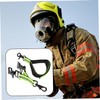 BUGUUYO Firefighters' Essential 2 Pack Glove Safety Straps Reflective Straps